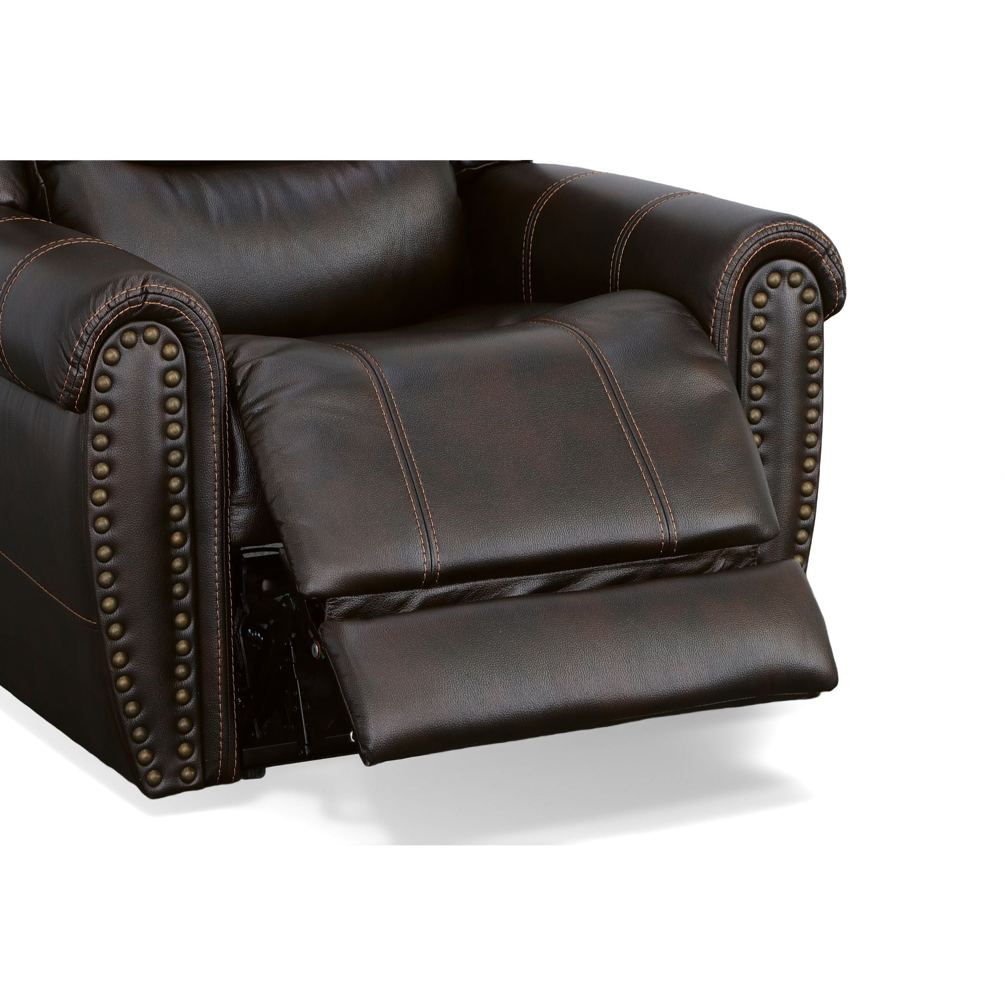 Oscar - Power Recliner With Power Headrest - Molasses