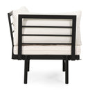 Theo - Sofa Corner, Coffee Table - Cream