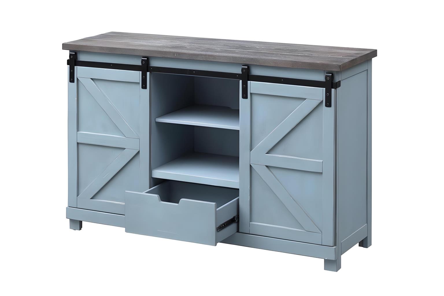 Bar Harbor Counter Height Dining (Aqua Blue)