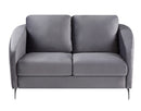 Sofia - Velvet Modern Chic Loveseat Couch