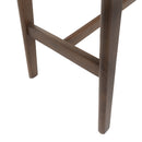 Bar Height Dining Table With Splayed Legs And Elongated Rectangular Top