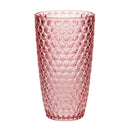 Leading Ware Diamond Cut Acrylic Drinking Glasses (Set of 4)