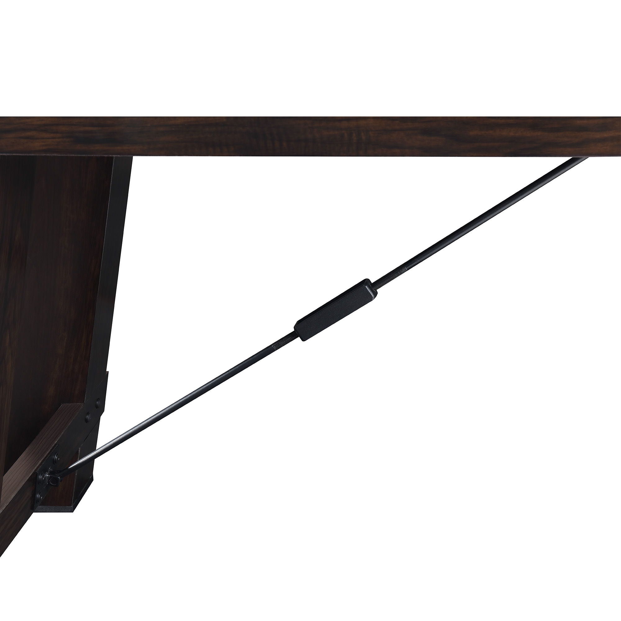 Titus 108" Shuffleboard Table in Brown by Elements International, view 8