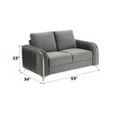 Wenona - Velvet Loveseat