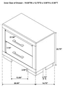 Jessica - Bedroom Set With LED - Atlantic Fine Furniture Inc