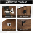 Modern Bathroom Vanity With Top Sink, Engineered Wood Storage Cabinet