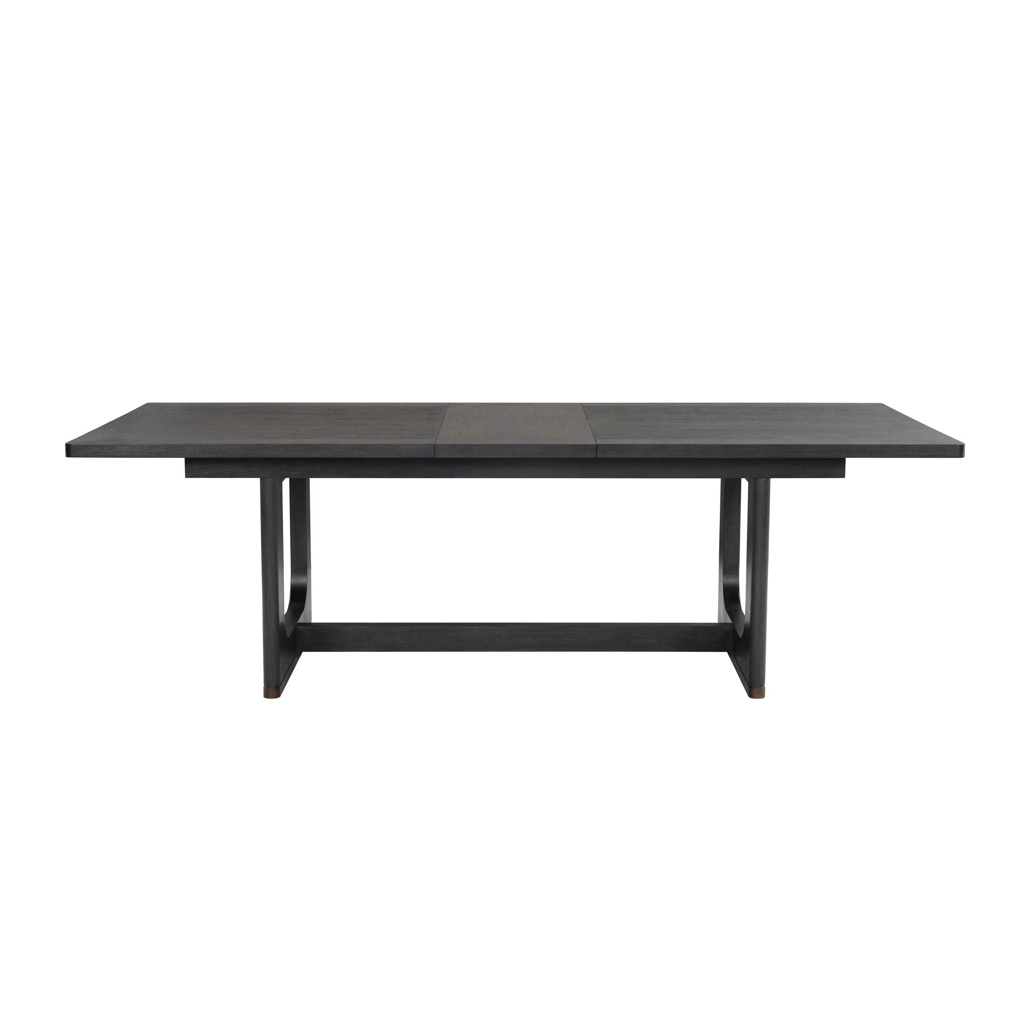 Waterfall - Rectangular Dining Table - Deep Ebony