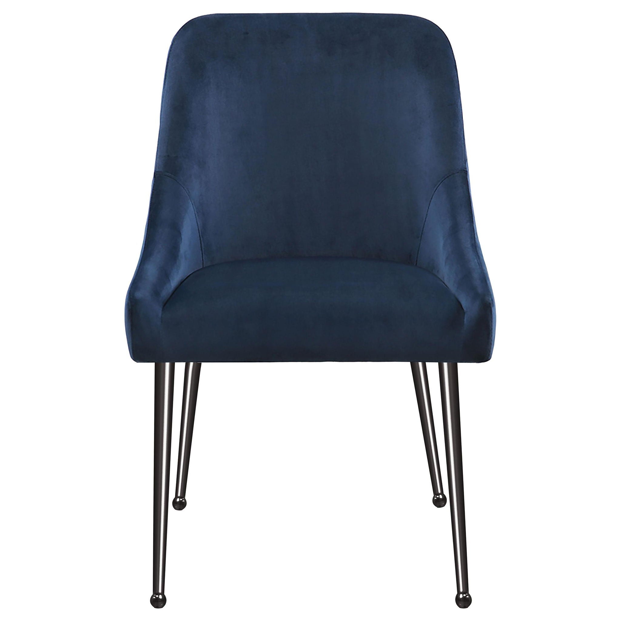 Mayette Upholstered Dining Side Chair Blue (Set of 2) - Atlantic Fine Furniture Melbourne FL