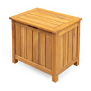 Portside - Wooden Deck Box 30 Gallons Storage Bench - Teak
