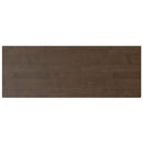 Harper - Low 6 Cube Storage With Drawers - Walnut Brown