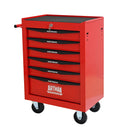 Rolling Metal Tool Chest With Drawers, Steel Storage Cabinet With Ball Bearing Slides