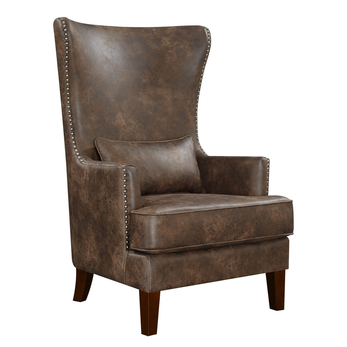 Kori (724) Chair With Chrome Nails in Sierra Toffee by Elements International
