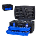 Tool Box With 266 Pieces Hand Tool Set - Black