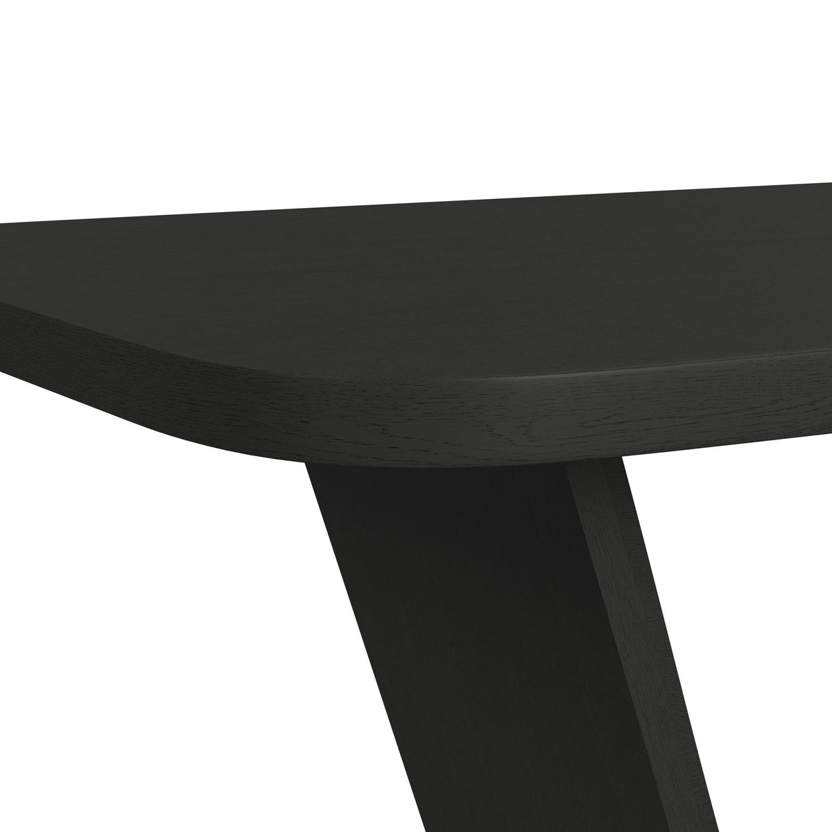 Ridgemont Rectangular Dining Table in Black by Elements International, view 14