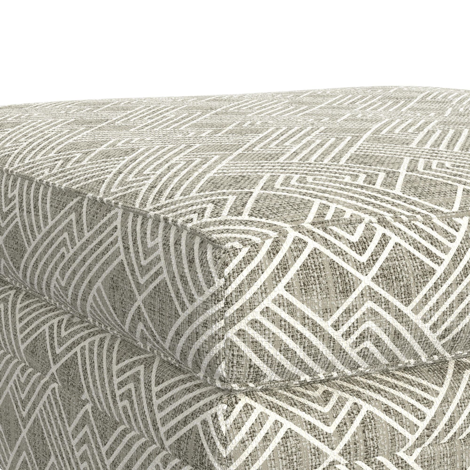 Tully - Ottoman - Modular Porcelain - Atlantic Fine Furniture Melbourne FL