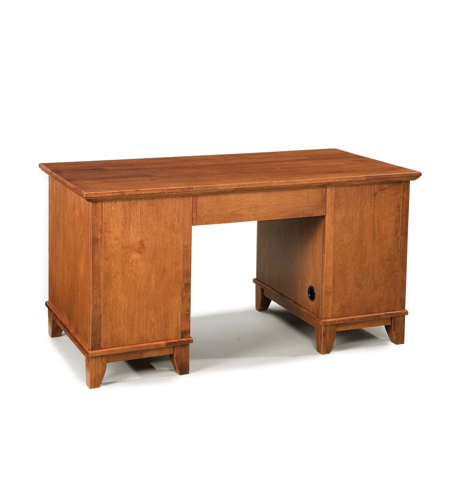 Arts & Crafts - Pedestal Desk - Light Brown - Atlantic Fine Furniture Melbourne FL