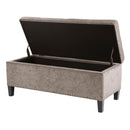 Modern Tufted Top Soft Close Storage Bench