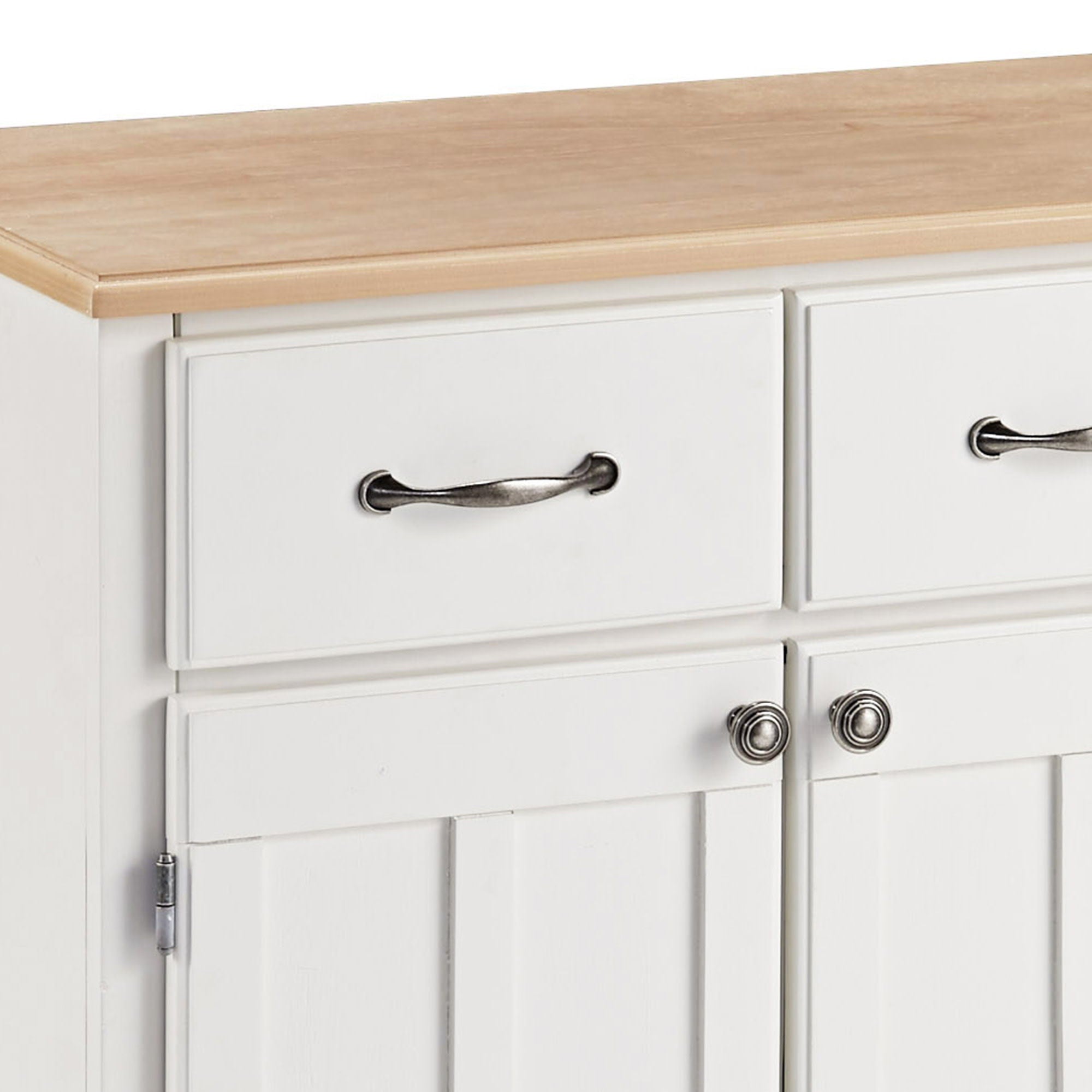 Buffet Of Buffets - Wood Frame Buffet - White