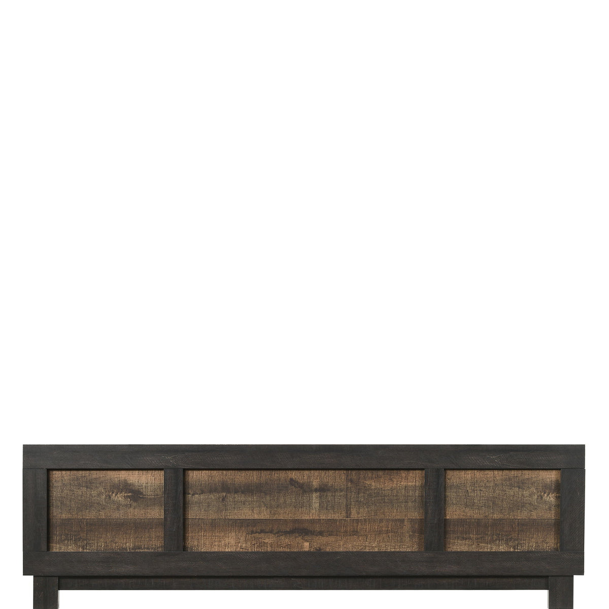 Harlington Panel Bed in Dark Brown by Elements International, view 6