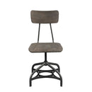 Jonquil - Side Chair With Swivel (Set of 2) - Gray Oak & Sandy Gray