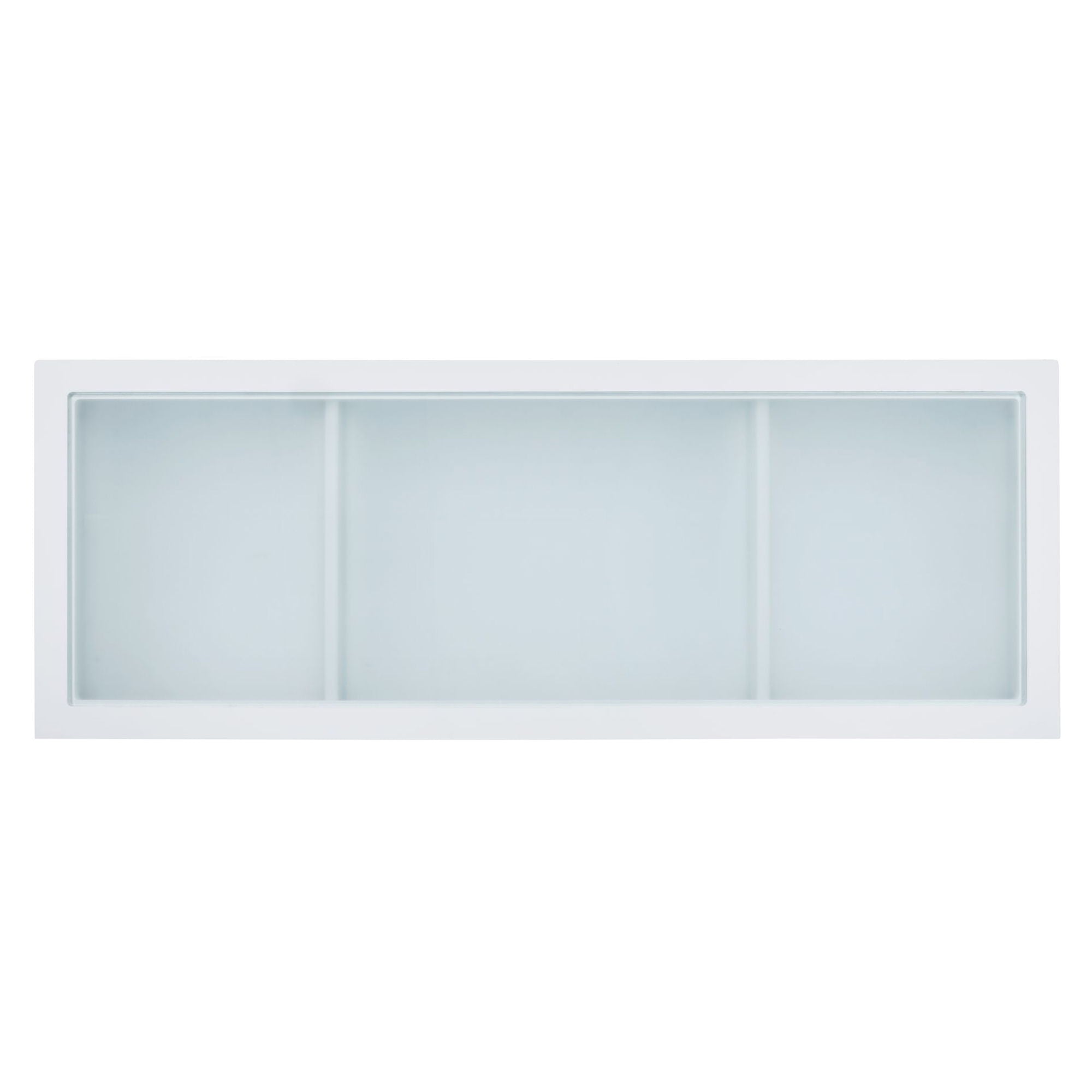 Amia - Complete Vanity With Lightbulbs - Glossy White
