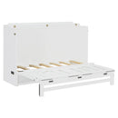 Murphy Bed With Large Drawer, USB Ports And Outlets