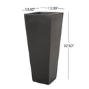 Outdoor Modern Cast Stone Planter
