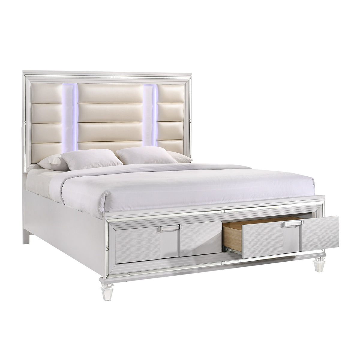 Twenty Nine Bed in White by Elements International