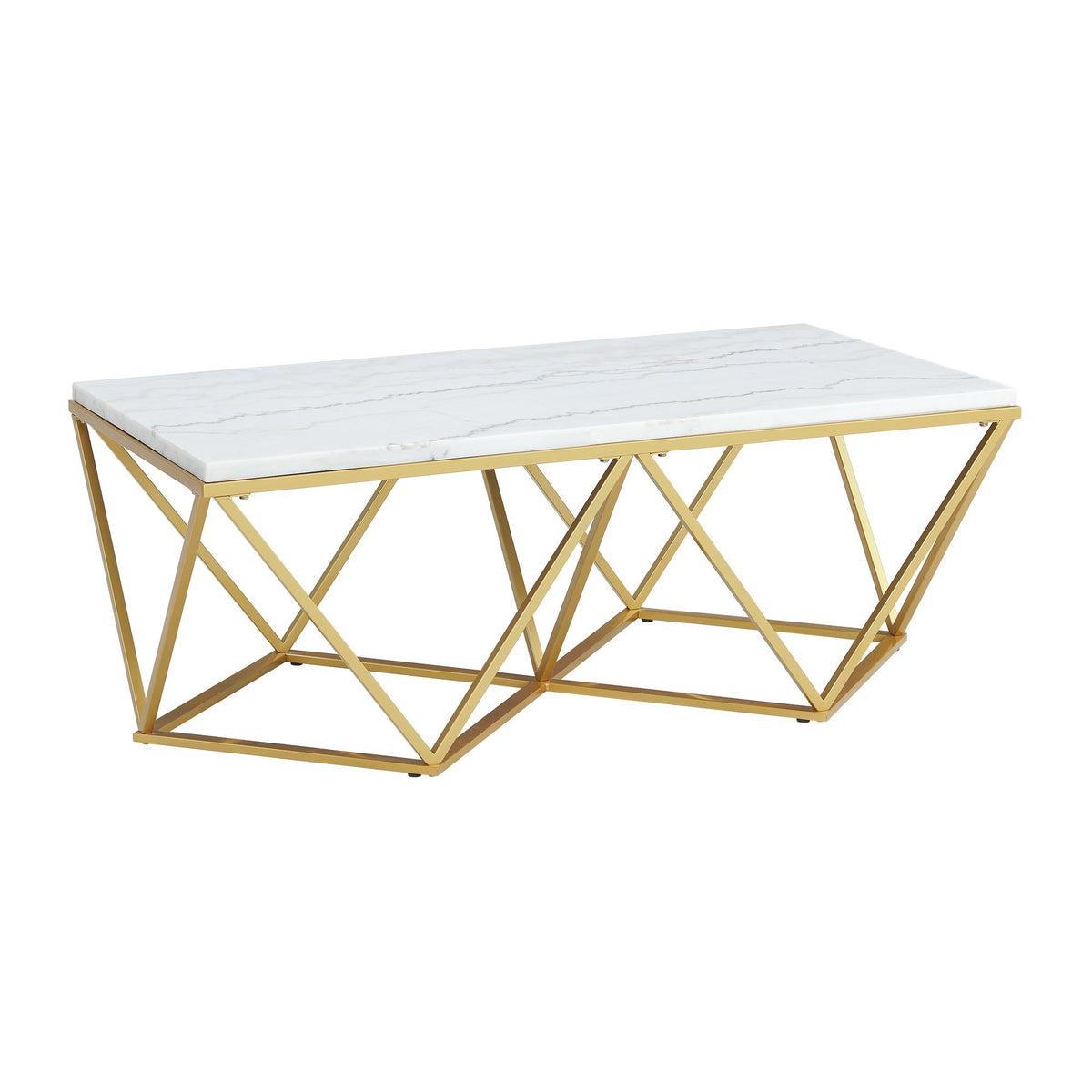 Riko Occasional Table Set in Gold by Elements International, view 11