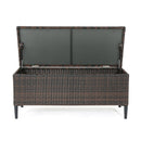 Rupert - Storage Unit Resin Wicker Outdoor