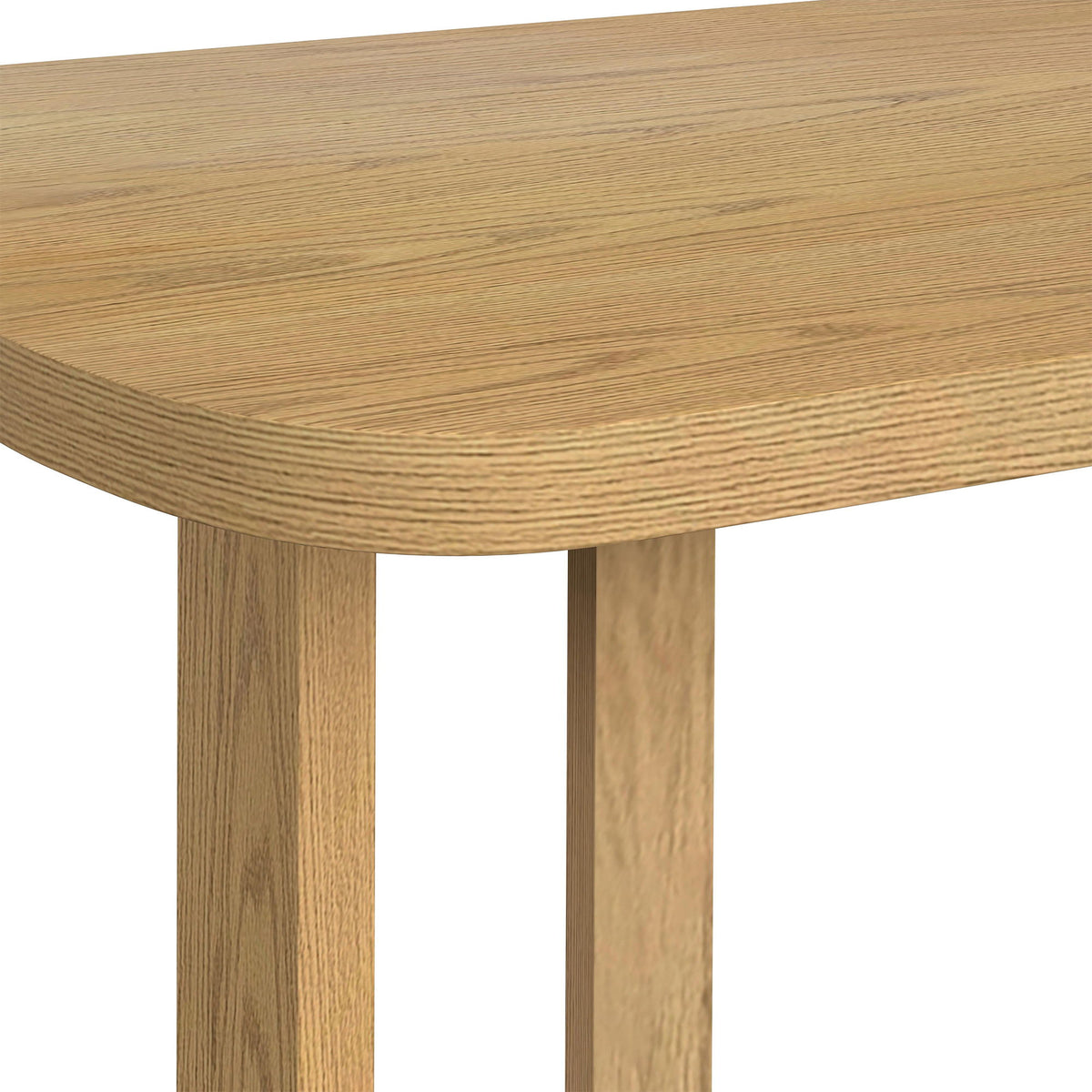 Portland Rectangular Dining Table in Black by Elements International, view 22