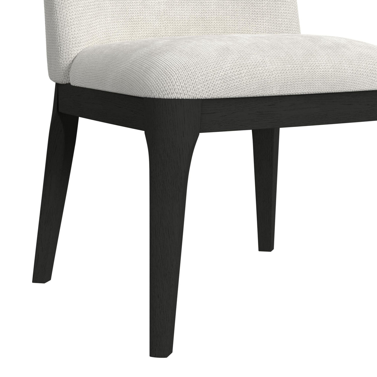 Sylvie Dining Side Chair (Set of 2) in Black by Elements International, view 20