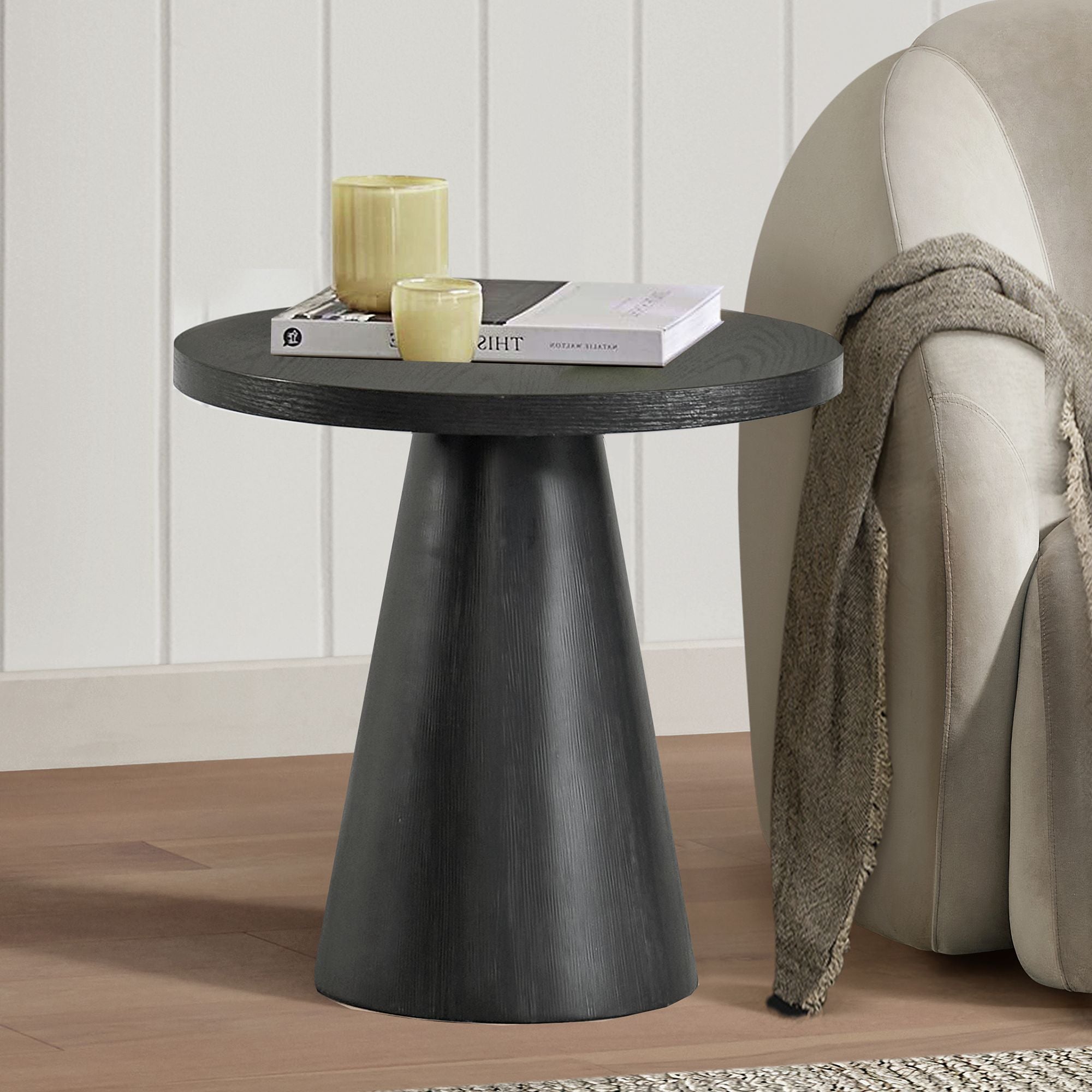 Portland - End Table - Black
