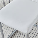 one table and eight chairs,Modern style table and chair set, suitable for restaurants and kitchens  F-VV C-001