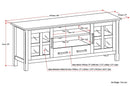 Kitchener - Handcrafted TV Media Stand