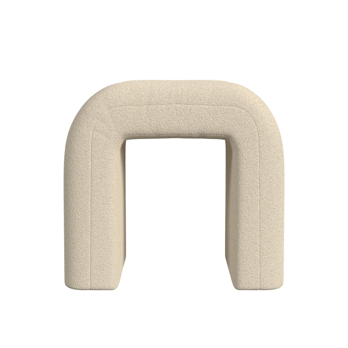 Seqouia Bench With 2 Stools in Cream by Elements International, view 7