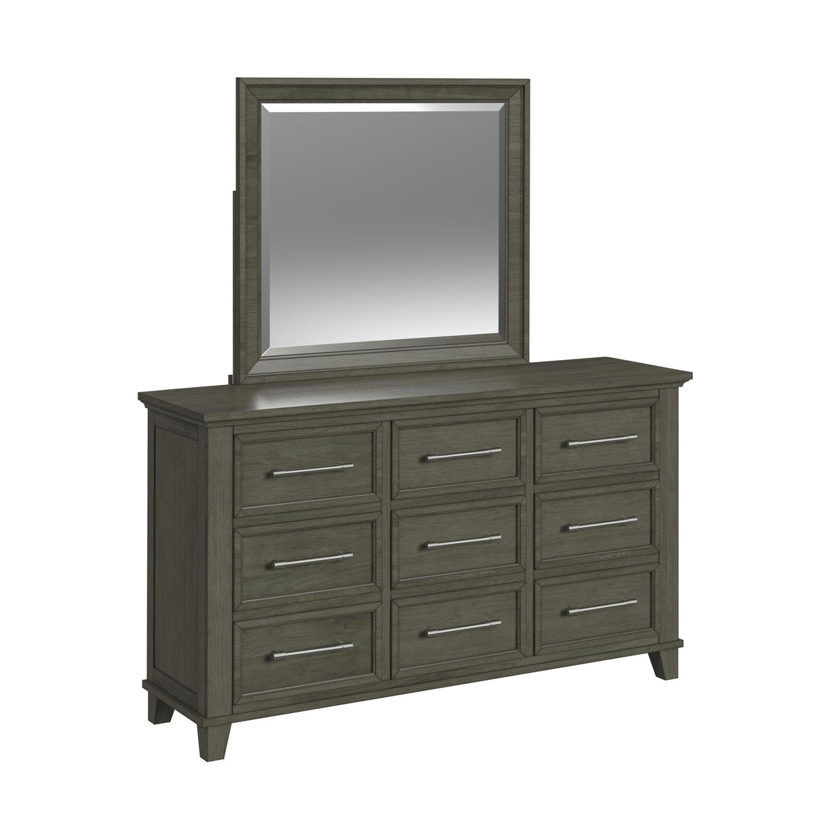 Canterbury Panel Bedroom Set in Dark Gray by Elements International, view 46