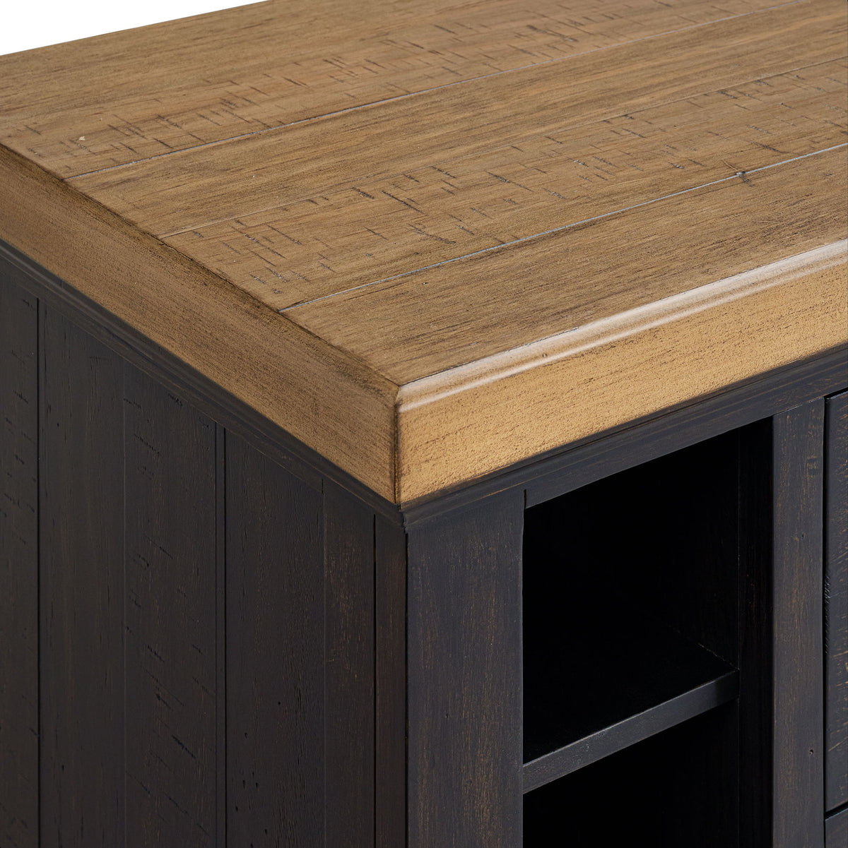 Montrose Server in Espresso And Brown by Elements International, view 11