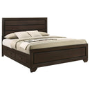 Kauffman - Wood Storage Panel Bed