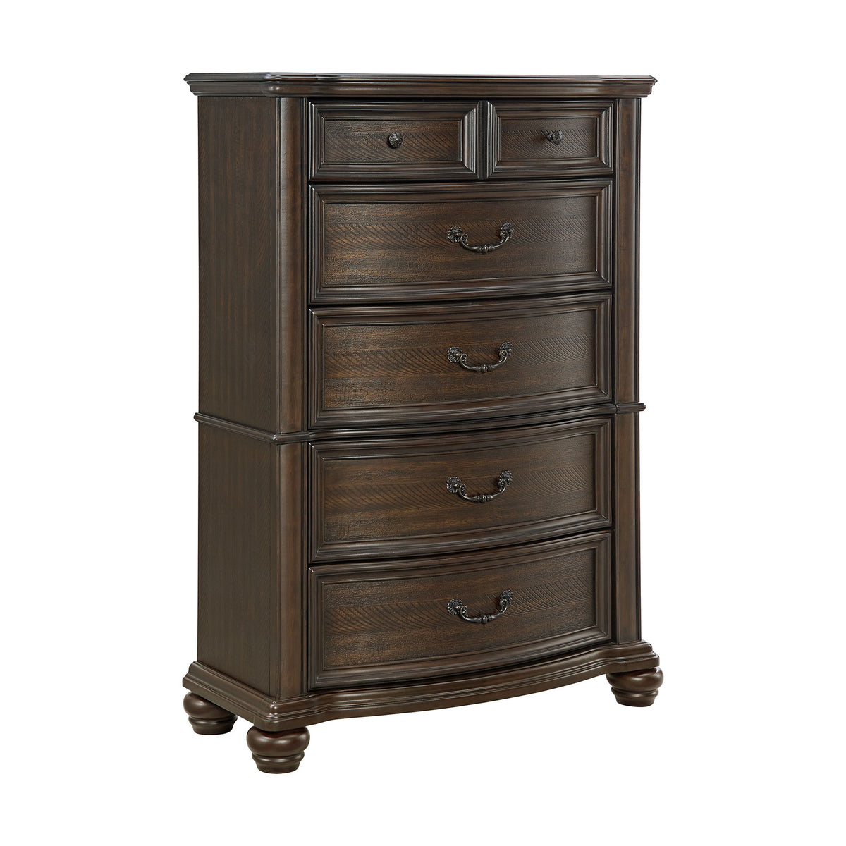 Brunswick 5-Drawer Chest in Mahogany by Elements International