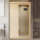 Hemlock Mini 1 Person Far Infrared Door Indoor Sauna Room