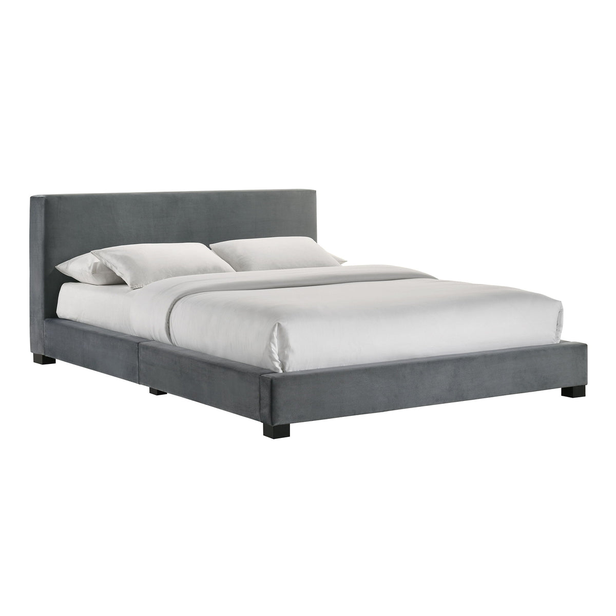 Brookhaven Upholstered Bed in Gray by Elements International