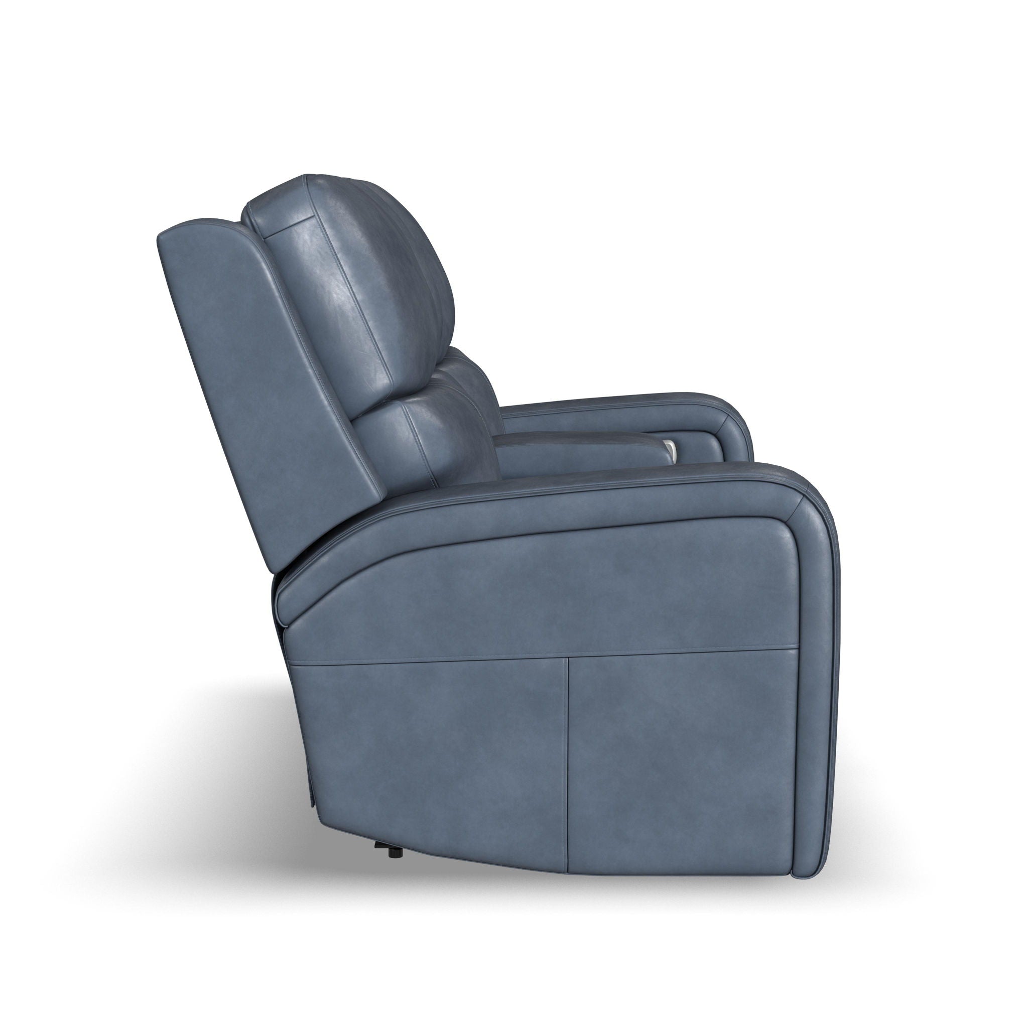 Oasis - Power Reclining Loveseat With Console, Power Headrests, Lumbar, Heat & Massage