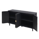 4 Door Cabinet, Customizable Storage System