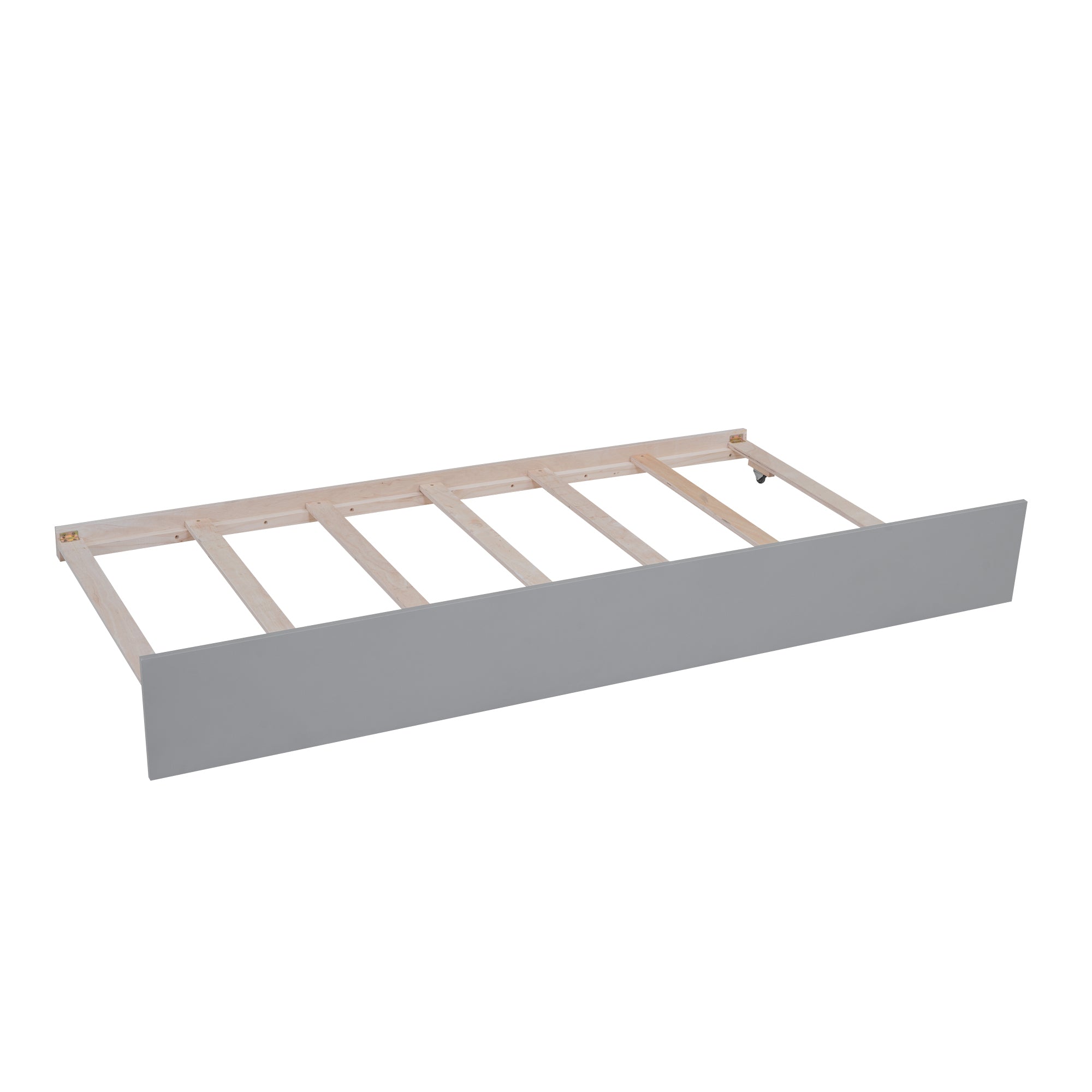 Full Size Wooden House Bed with Twin Size Trundle, Gray - Atlantic Fine Furniture Melbourne FL
