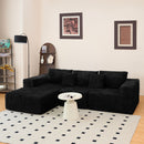 Modern Cloud Sectional Sofa With L-Shape Chaise