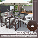 Patio Dining Set Outdoor Dining Table And Chair Set With And Removable Cushions For Patio