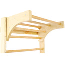 Swedish Ladder, Stall Bars Set For Physical Therapy & Gymnastics - Natural