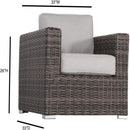 2 Person Seating Set With Cushions