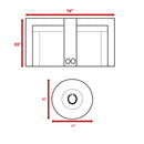 Rattan Patio Set With Comfortable Cushions And Fire Pit